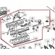 Комплект прокладок верха двигателя JOHN DEERE 6466T AR98851
