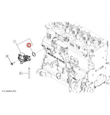 Кольцо топливного насоса JOHN DEERE R123273