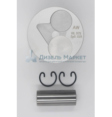 Поршень 07916-28470 рем 0.25 Kubota D722