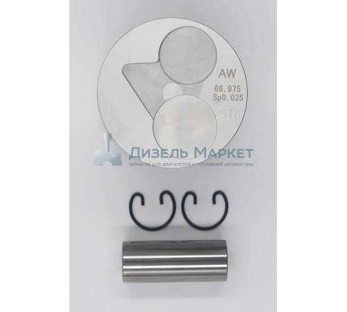 Поршень 07916-28470 рем 0.25 Kubota D722