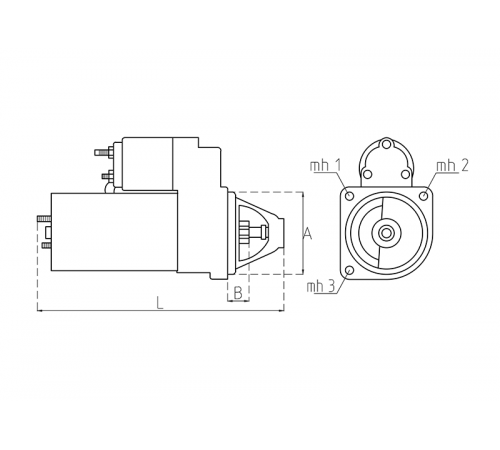 Стартер HATZ 50648800 MERCURY 50-854178 - Купить в СПБ