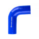 Патрубок радиатора угловой ниж. 90° (L=100х135, d=40) силикон (44.4370-1303029) МД