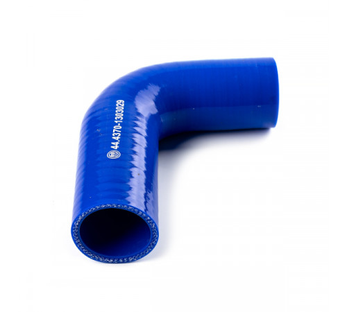 Патрубок радиатора угловой ниж. 90° (L=100х135, d=40) силикон (44.4370-1303029) МД