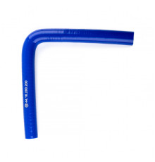 Патрубок универсальный угловой 90° (L=200х200мм, d=18) силикон (44.18.200.200) МД