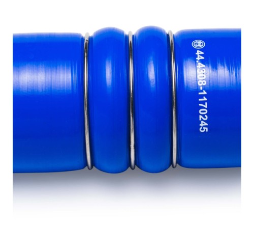 Патрубок турбокомпрессора (L=165, d=74) силикон (44.4308-1170245) МД