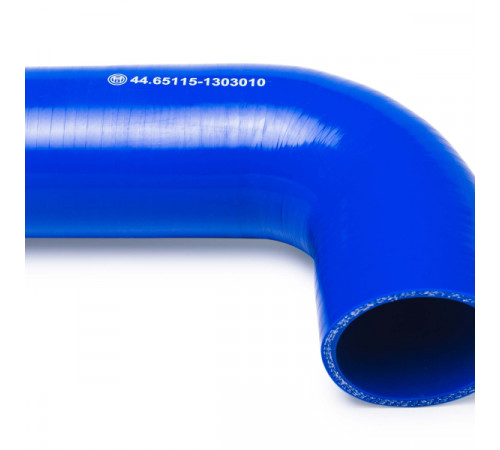 Патрубок радиатора верх. угловой (L=110х160, d=60) силикон (44.65115-1303010) МД