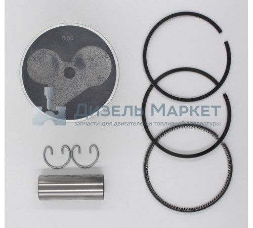 Поршень 0.50 с кольцами Kubota V2203 16423-21110
