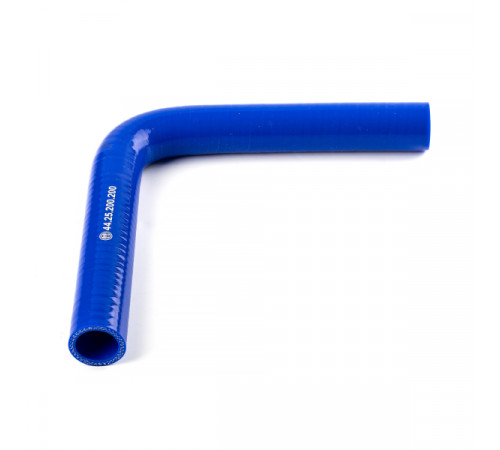 Патрубок универсальный угловой 90° (L=200х200мм, d=25) силикон (44.25.200.200) МД