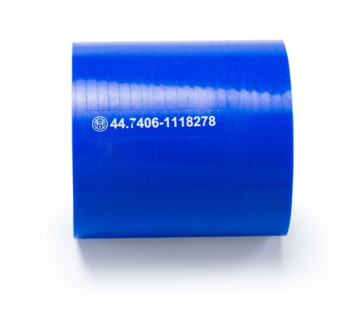 Патрубок турбокомпрессора (L=70, d=56) силикон (44.7406-1118278) МД