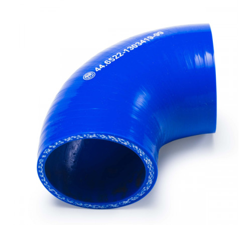 Патрубок радиатора угловой (L=75х75, d=60) силикон (44.6522-1303419-99) МД