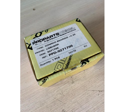 Вкладыши шатунные +0,25 Liebherr D924/926 пара (9271795) ProPartsDiesel
