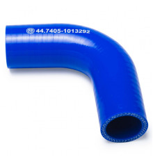 Патрубок теплообменника угловой (L=100х100, d=31) силикон (44.7405-1013292) МД