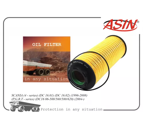 Фильтр масляный FL2536 Scania DC16