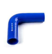 Патрубок универсальный угловой 90° (L=150х150мм, d=38) силикон (44.38.150.150) МД