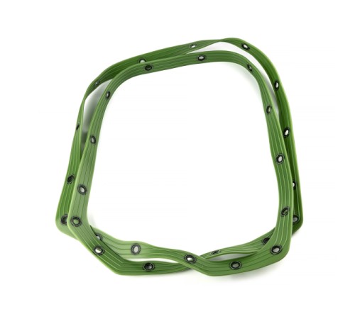 Прокладка масляного картера (260-1009002) с шайбами зеленый силик. МД