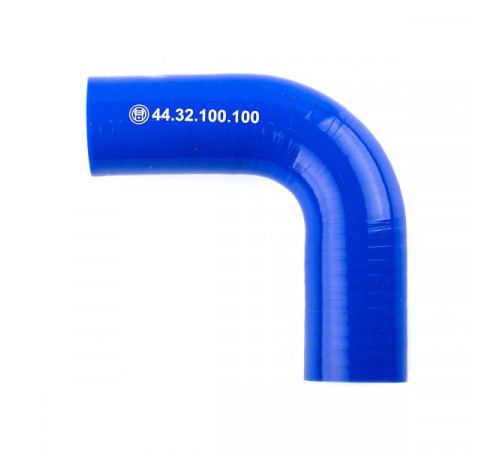 Патрубок универсальный угловой 90° (L=100х100мм, d=32) силикон (44.32.100.100) МД