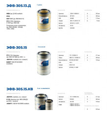 Воздушный фильтр ЭФВ-305.15 (721-1109560-10) МД