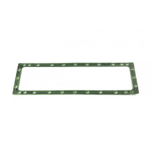 Прокладка бачка радиатора с каркасом МТЗ (70У-1301169) зеленый силик. МД