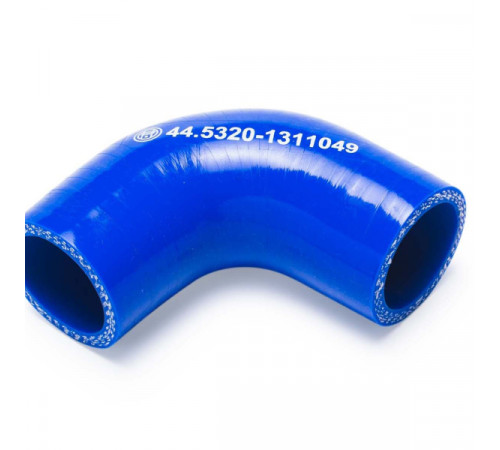 Патрубок расш. бачка угловой (L=65х65, d=32) силикон (44.5320-1311049) МД