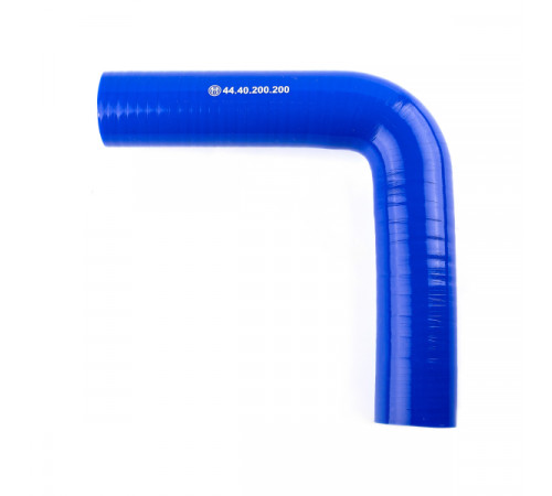 Патрубок универсальный угловой 90° (L=200х200мм, d=40) силикон (44.40.200.200) МД