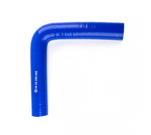 Патрубок универсальный угловой 90° (L=200х200мм, d=32) силикон (44.32.200.200) МД