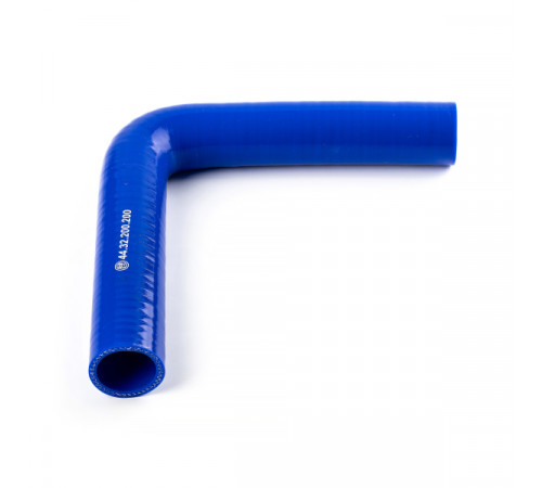 Патрубок универсальный угловой 90° (L=200х200мм, d=32) силикон (44.32.200.200) МД