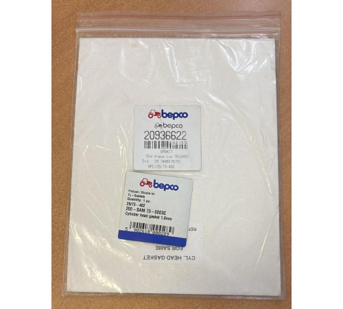 Прокладка гбц Same 1.60 мм 781452040