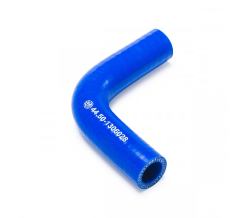 Патрубок термостата угловой (L=100х100, d=20) силикон (44.50-1306028) МД