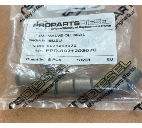 Маслосъемные колпачки isuzu 4HK1 6HK1 (8971203070)