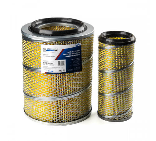 Воздушный фильтр ЭФВ-305.25 (ДТ75М-1109560) МД (комплект)