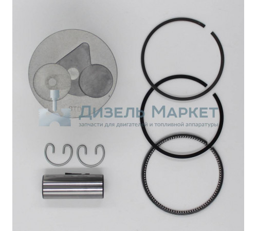 Поршень 0.50 с кольцами 16645-21110 Kubota D722