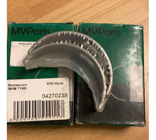 Вкладыши коренные STD Deutz 1011 / 2011 (04270238)