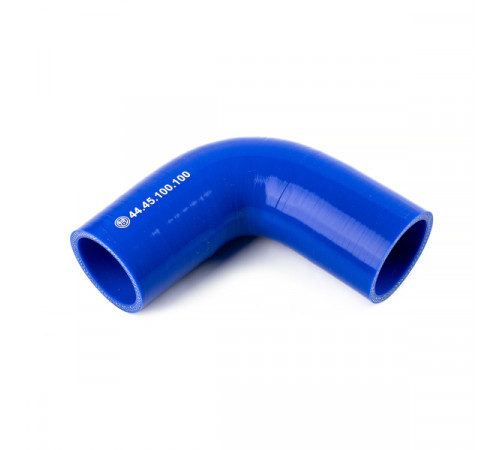 Патрубок универсальный угловой 90° (L=100х100мм, d=45) силикон (44.45.100.100) МД