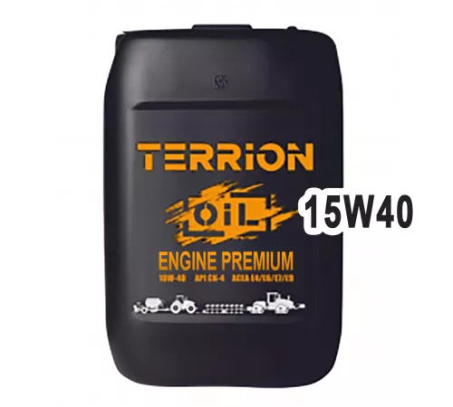 Моторное масло TERRION ENGINE PREMIUM SAE 15W-40