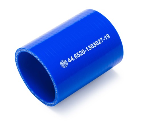 Патрубок радиатора ниж. кор. (L=90, d=60) силикон (44.6520-1303027-19) МД