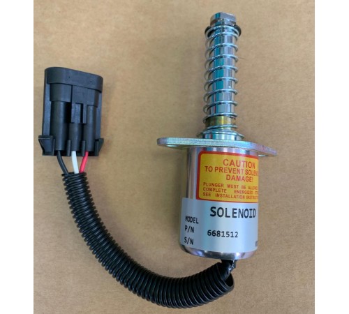 Соленоид стояночного тормоза BOBCAT 6681512