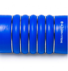 Патрубок турбокомпрессора (L=210, d=100) силикон (44.53205-1170245) МД