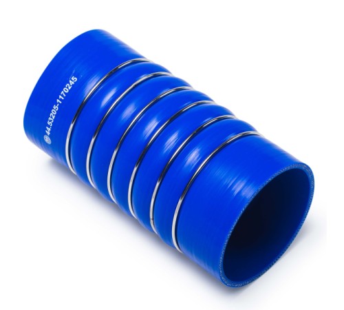 Патрубок турбокомпрессора (L=210, d=100) силикон (44.53205-1170245) МД