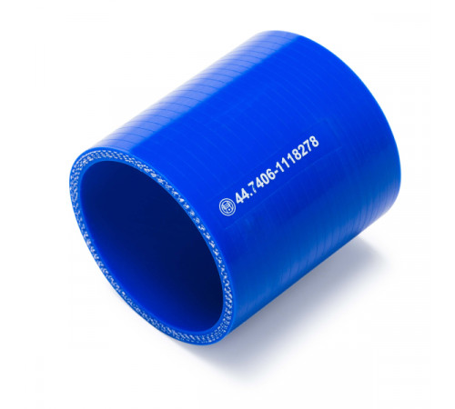 Патрубок турбокомпрессора (L=70, d=56) силикон (44.7406-1118278) МД