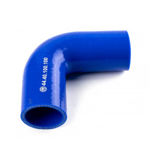 Патрубок универсальный угловой 90° (L=100х100мм, d=40) силикон (44.40.100.100) МД