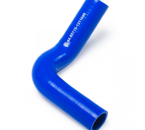 Патрубок расш. бачка S-образный (L=130х65, d=30) силикон (44.65115-1311049) МД