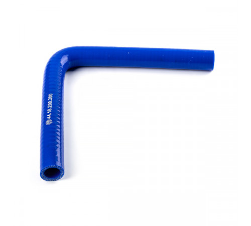 Патрубок универсальный угловой 90° (L=200х200мм, d=18) силикон (44.18.200.200) МД