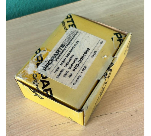 Вкладыши коренные +0.25 LIEBHERR D9306, D9308, D9406, D9408 (9061982)