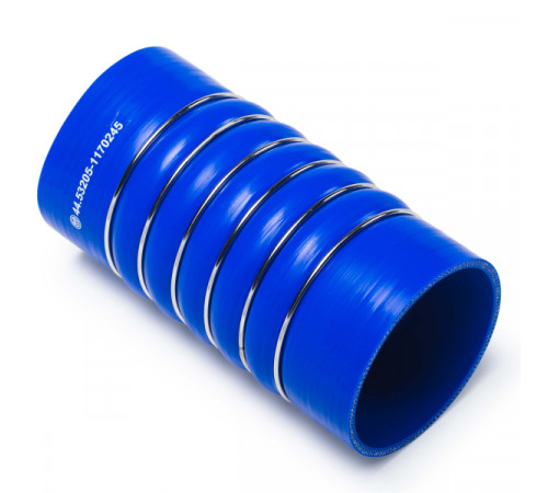 Патрубок турбокомпрессора (L=210, d=100) силикон (44.53205-1170245) МД