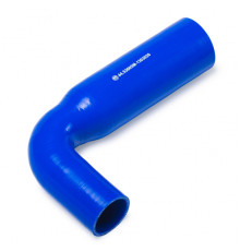 Патрубок радиатора ниж. угловой (L=270х132, d=60х48) силикон (44.53605М-1303026) МД