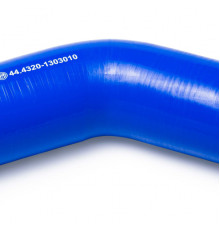 Патрубок радиатора верх. угловой (L=130х130, d=60) силикон (44.4320-1303010) МД