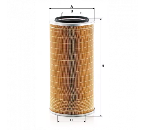 ФИЛЬТР ВОЗДУШНЫЙ ВНЕШНИЙ LIEBHERR MANN Filter