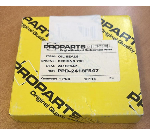 Сальник Вала Задний perkins 700 (2418F547)