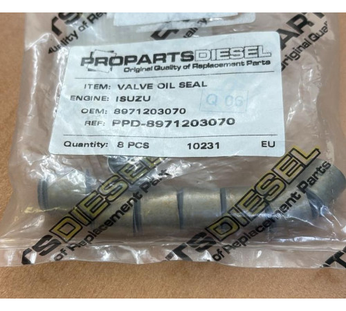 Маслосъемные колпачки isuzu 4HK1 6HK1 (8971203070)