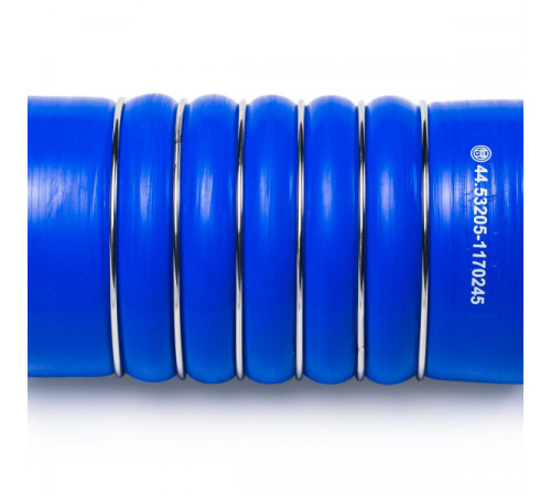 Патрубок турбокомпрессора (L=210, d=100) силикон (44.53205-1170245) МД